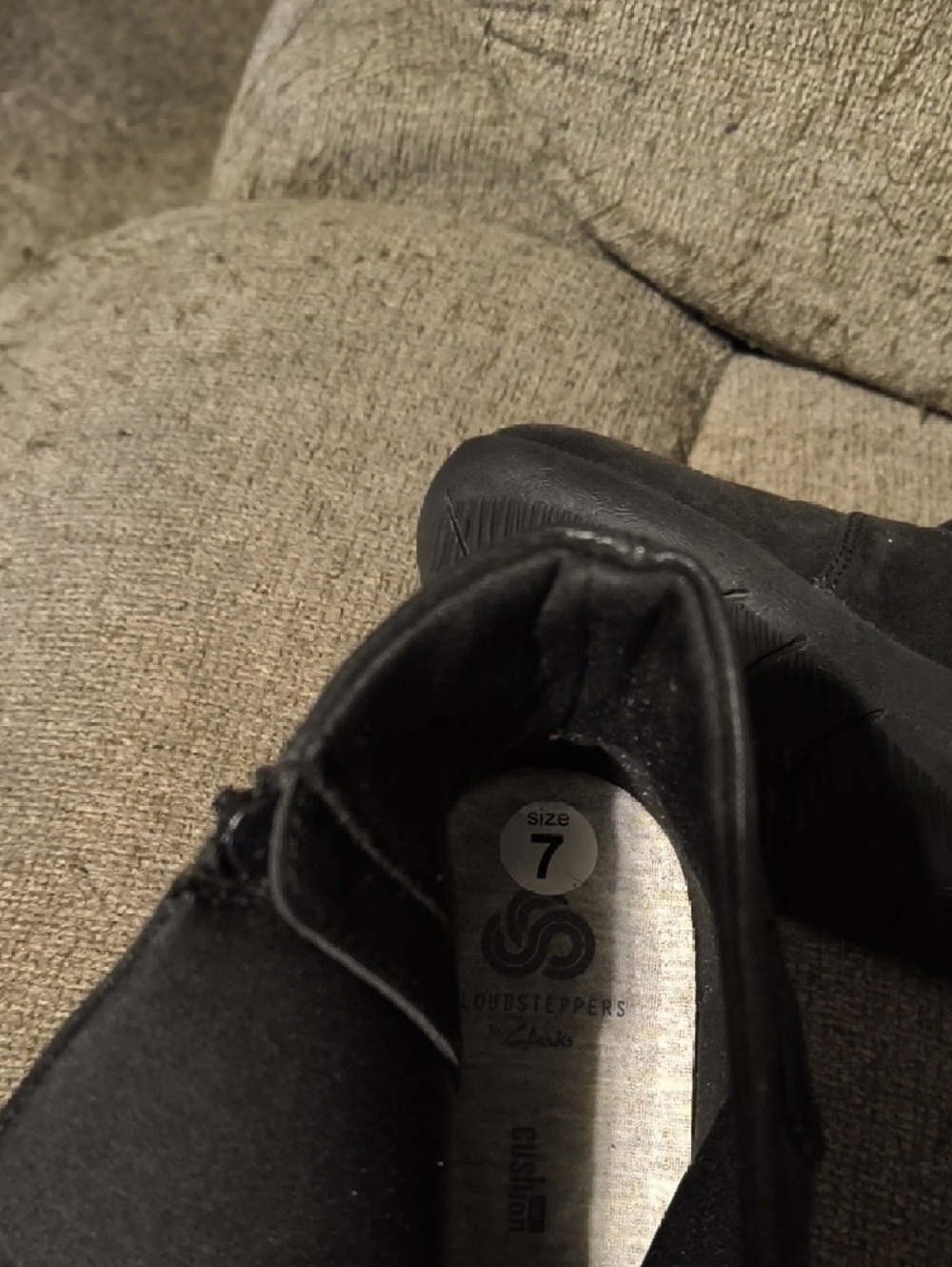 Cloudsteppers by Clarks Black Women's Ankle Boots - Picture 6 of 8